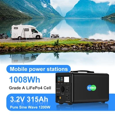 1200W Přenosná elektrárna 1008Wh LifePo4 baterie