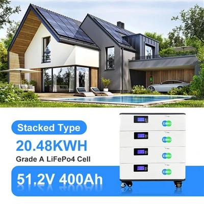 China Factory Lifepo4 baterie 51,2V 400Ah 20kWh lithiové baterie